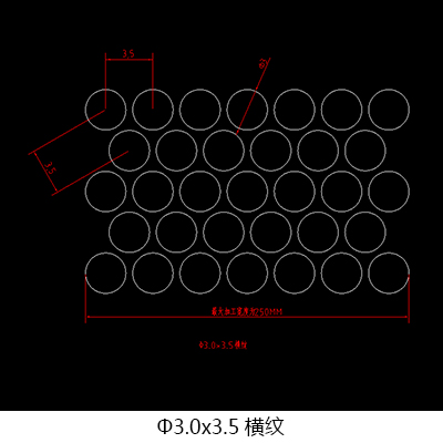 圆孔喇叭网